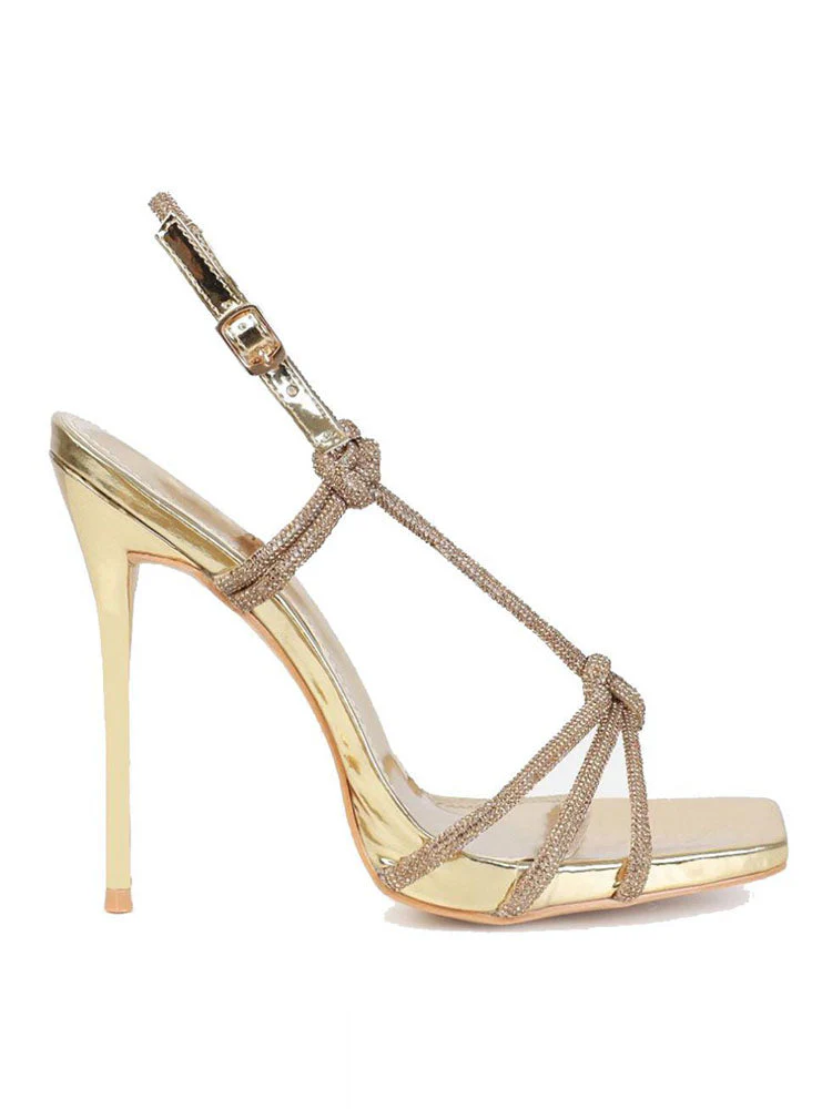 Rhinestone Knot Heels - Image 14