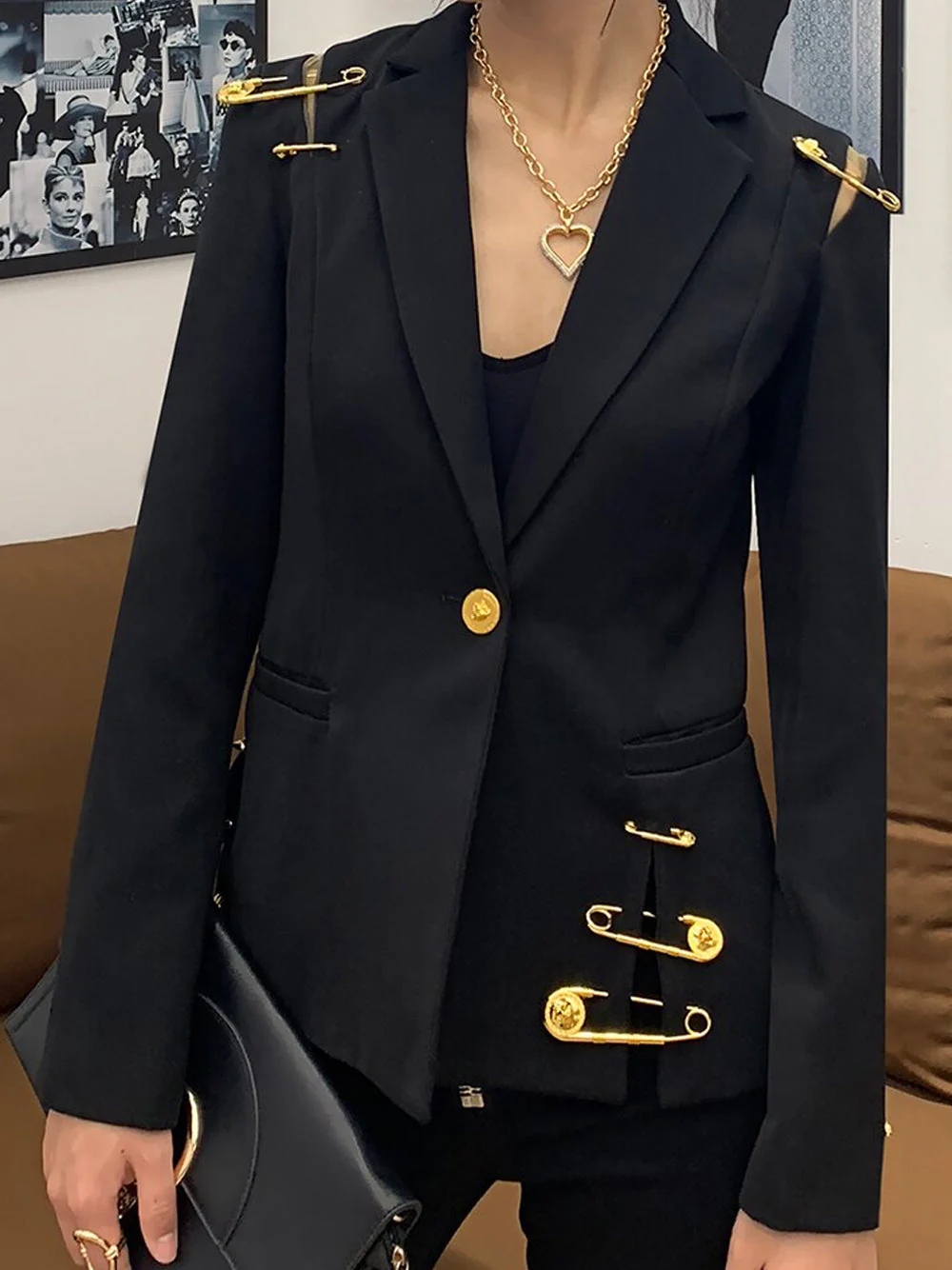 SCOTTIE Safety Pin Blazer - Image 8