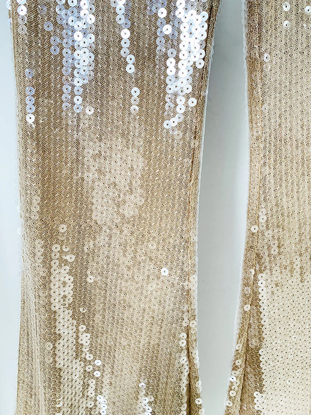 SEKA Sequin Flared Trousers - Image 4