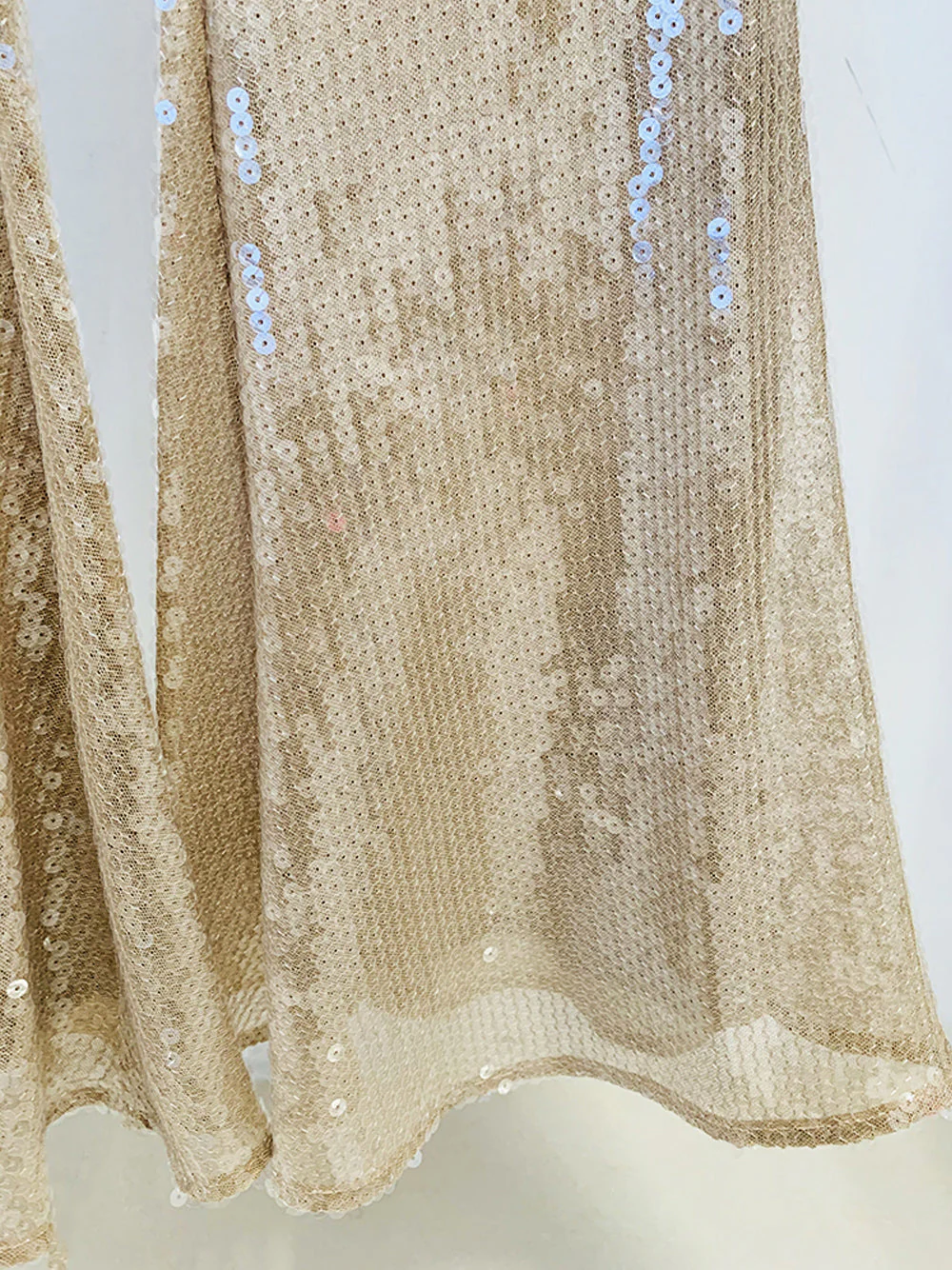 SEKA Sequin Flared Trousers - Image 6