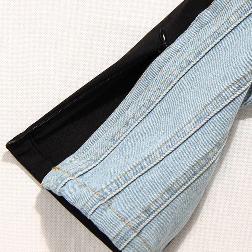 Shift Wave Paneled Slim-Fit Jeans - Image 18