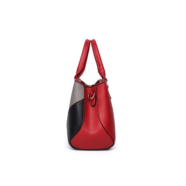 Shoulder Diaper Handbag PU Bag Tote Leather - Image 5