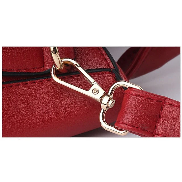Shoulder Diaper Handbag PU Bag Tote Leather - Image 9