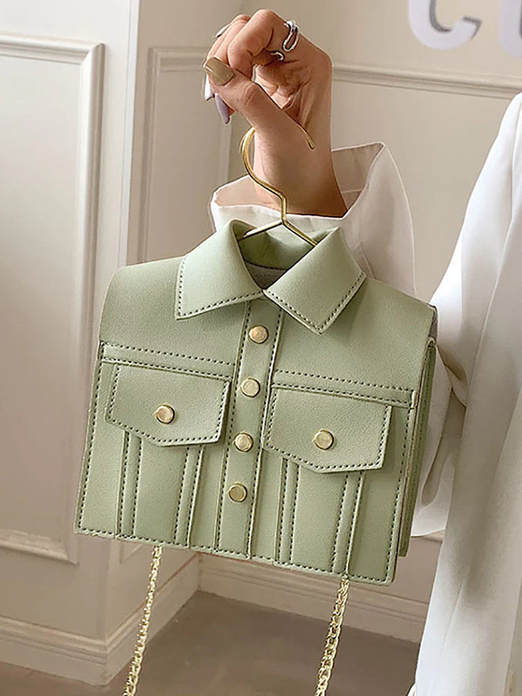 Shrit Stitch Detail Bag - Image 14