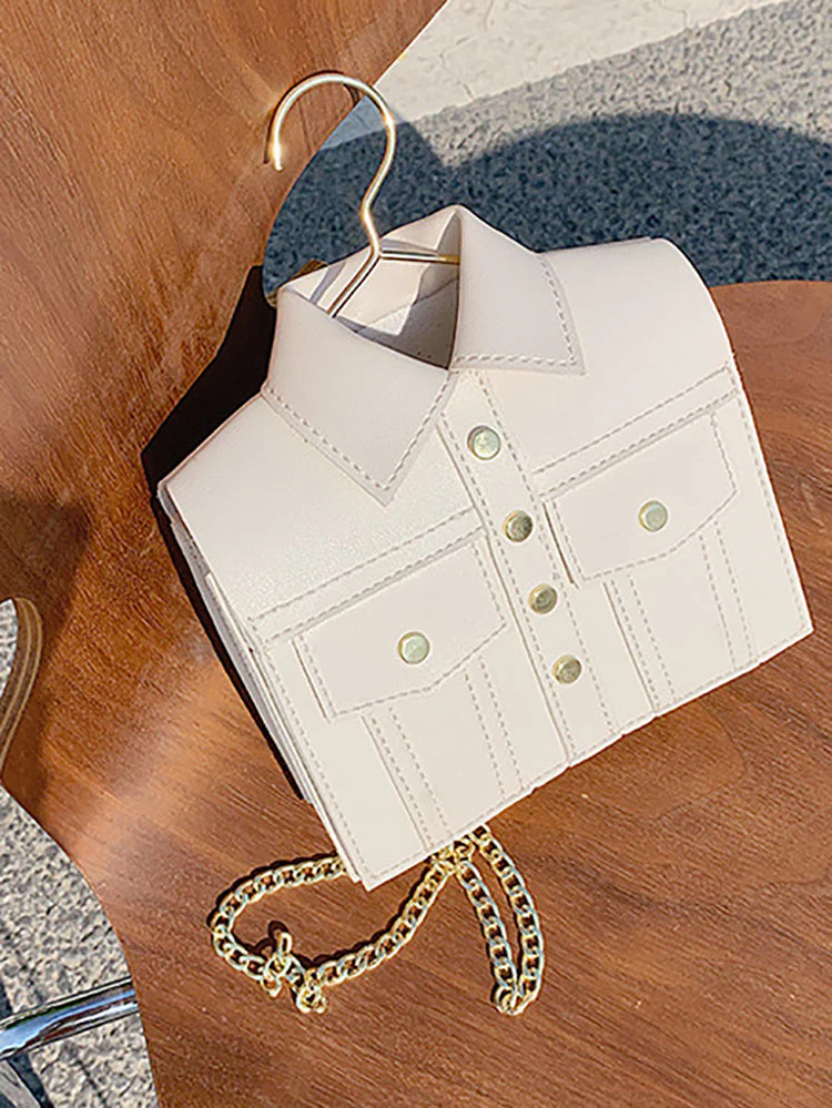Shrit Stitch Detail Bag - Image 3