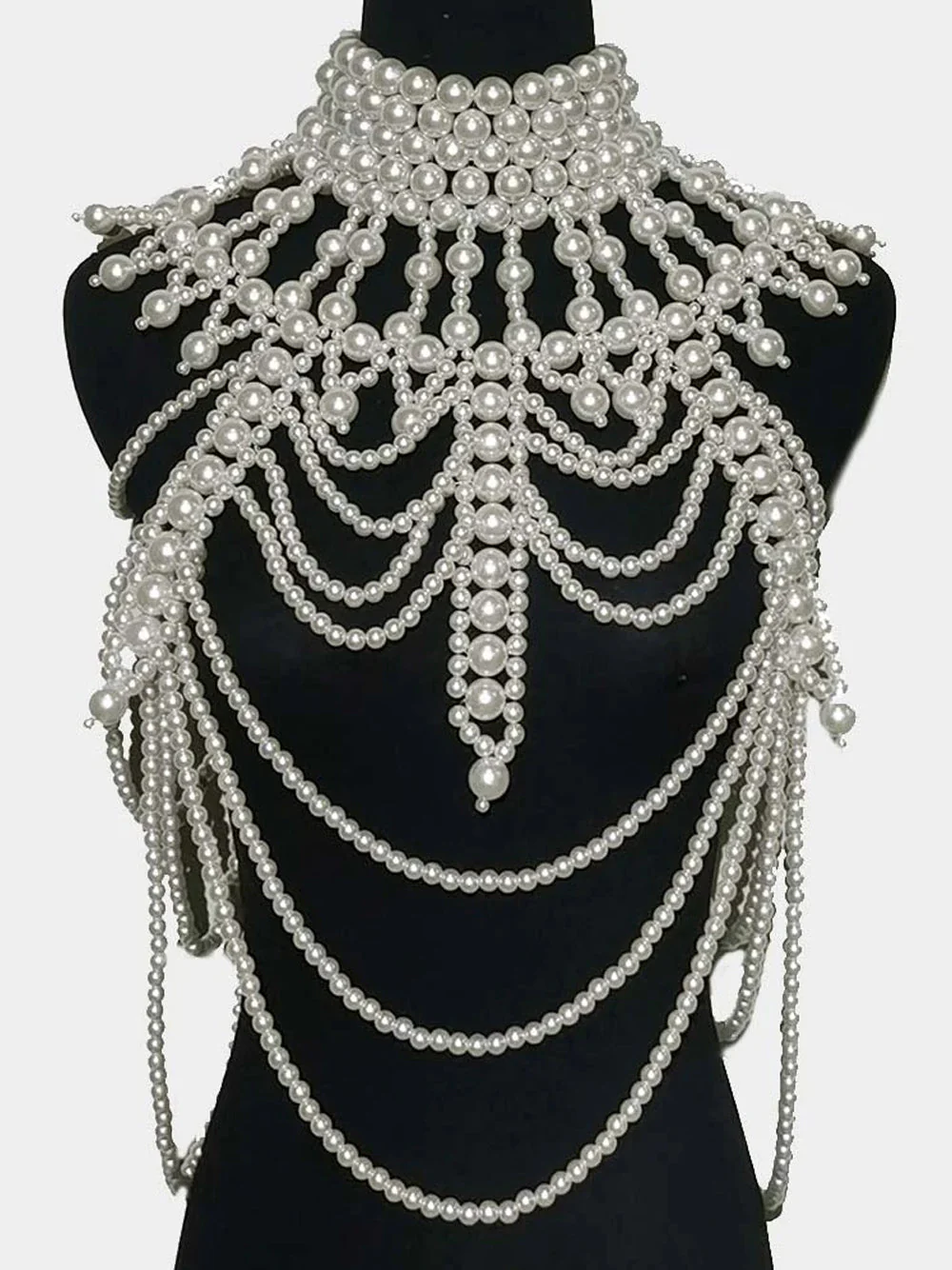 Simulated Pearl Body Chain - Image 8