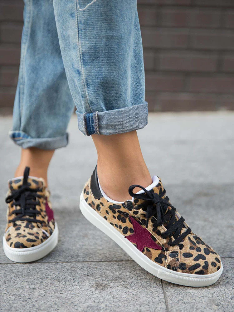 Star Leopard Casual Sneaker - Image 4