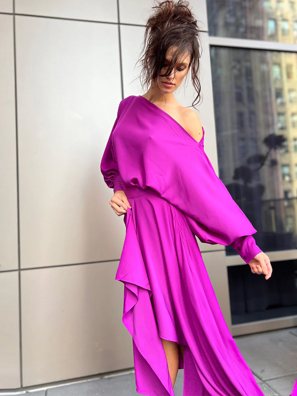 SULLIVAN Top & Skirt Set in Purple - Image 8