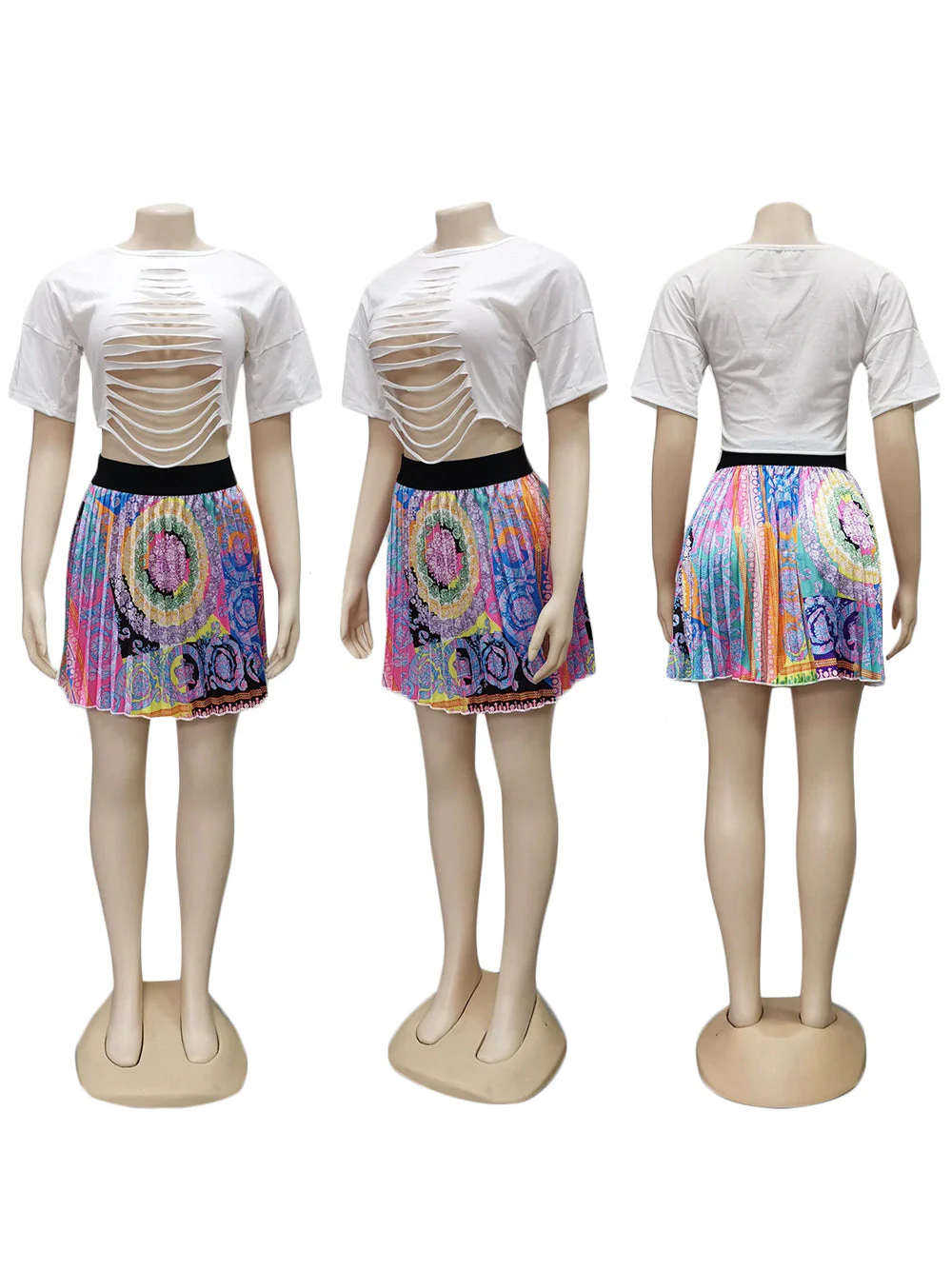 TAMIKA Blouse & Mini Skirt Set - Image 17