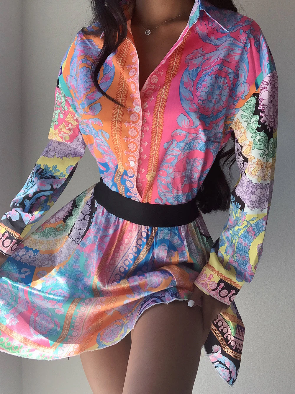 TAMIKA Blouse & Mini Skirt Set - Image 7
