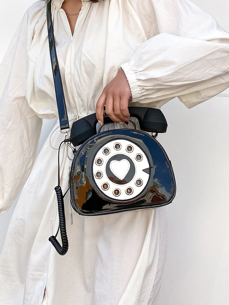 Telephone Design Satchel - Image 2