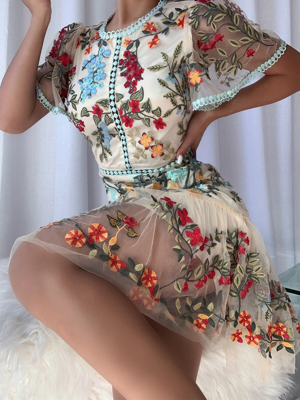 TERASSE Mini Dress - Image 4