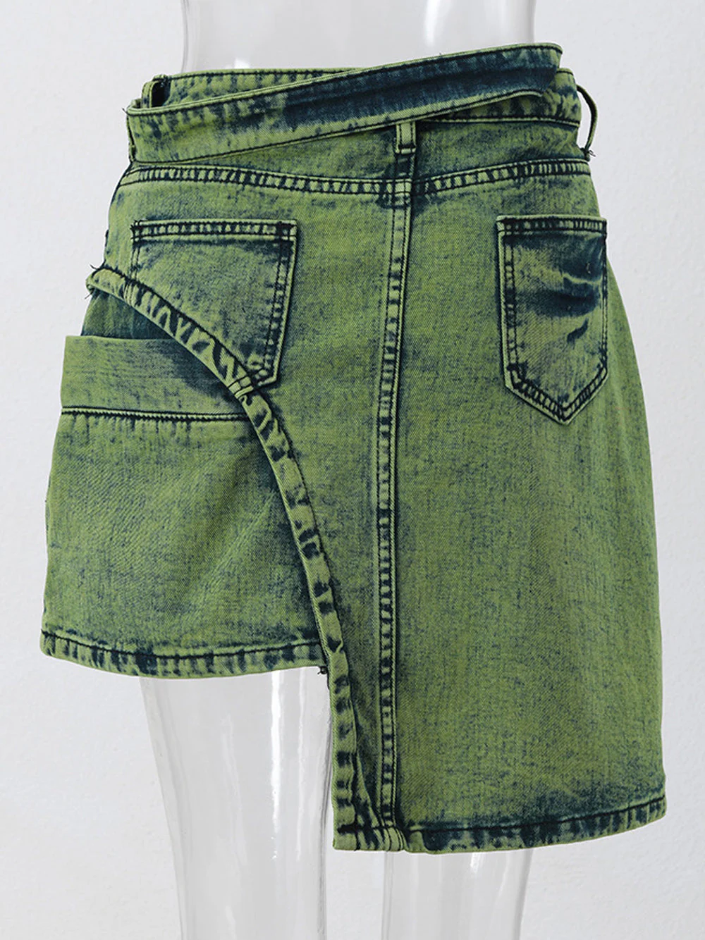 TETA Mini Denim Skirt - Image 5