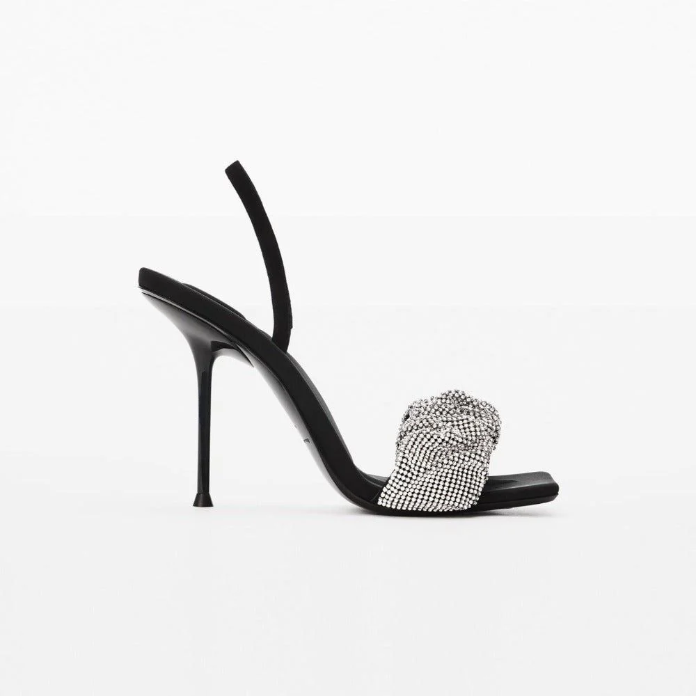 The Glam Girl Scrunchie Embellished Sandals - Image 7