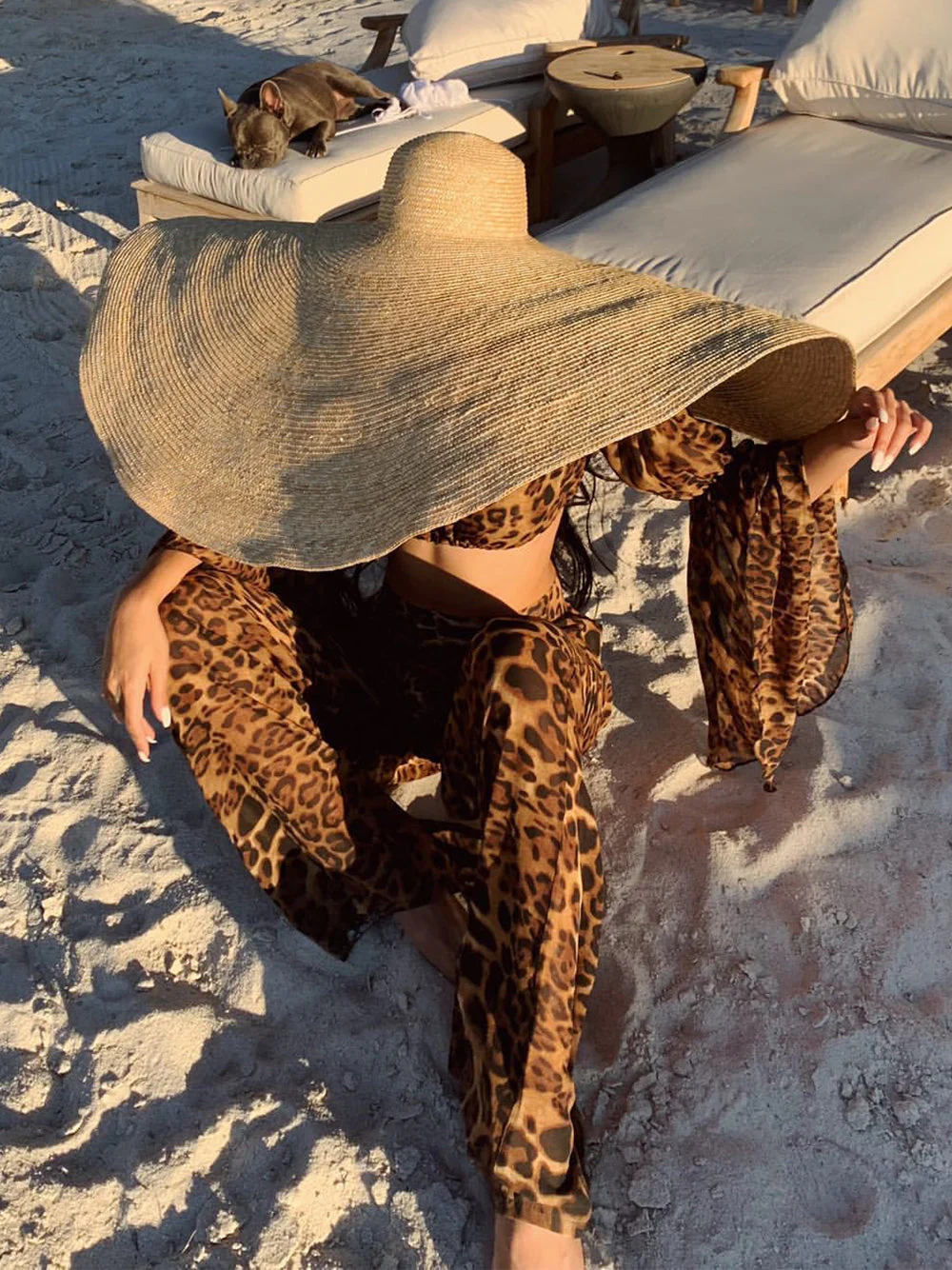 THERESA Oversized Straw-Hat - Image 3