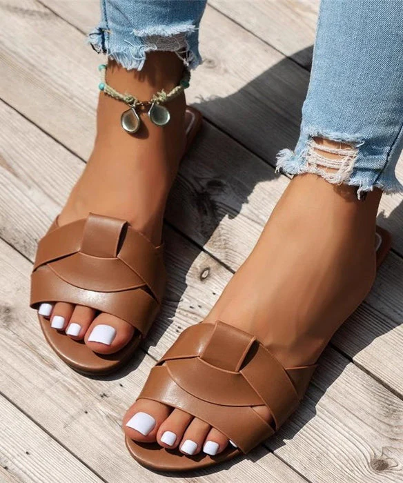 Toe Multicolor Casual Peep Comfy Slippers Beach - Image 2
