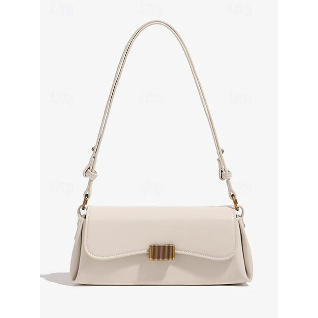 Tote Daily Bag Baguette Office Shopping PU Leather - Image 8