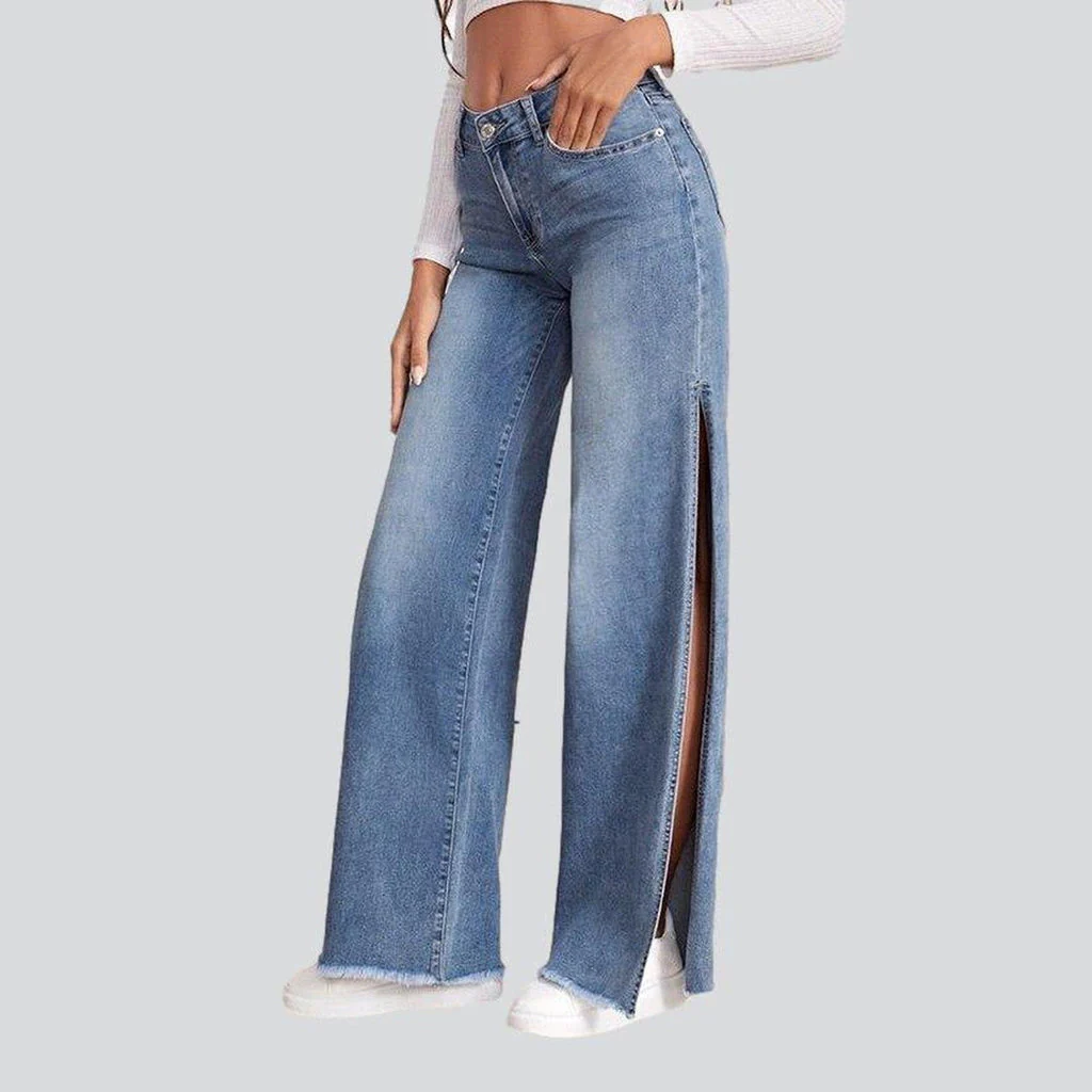 Wide-leg loose jeans for women - Image 3