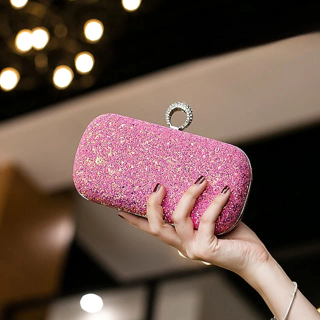 Wristlet Leather PU Bags Clutch Evening Bag - Image 12
