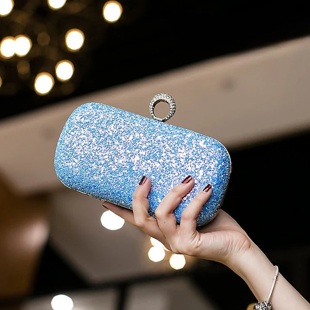 Wristlet Leather PU Bags Clutch Evening Bag - Image 13