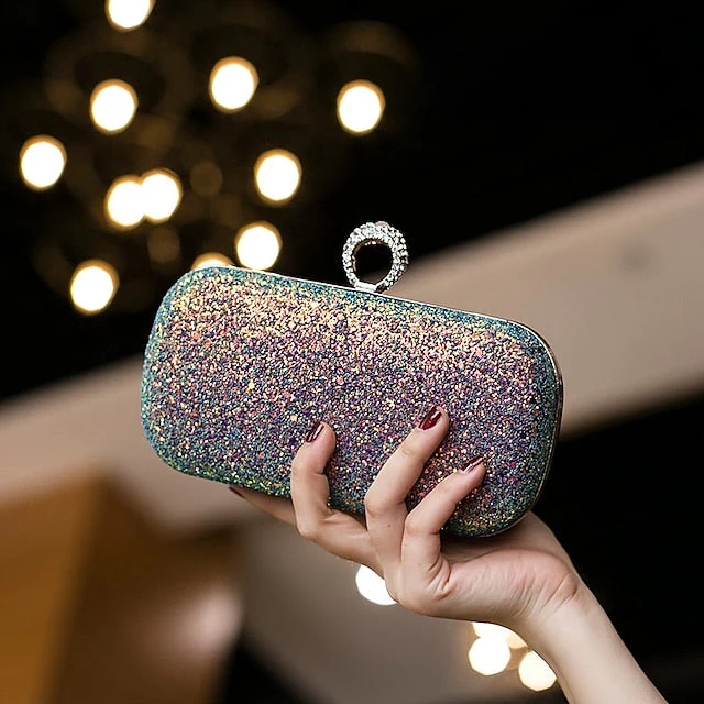 Wristlet Leather PU Bags Clutch Evening Bag - Image 17