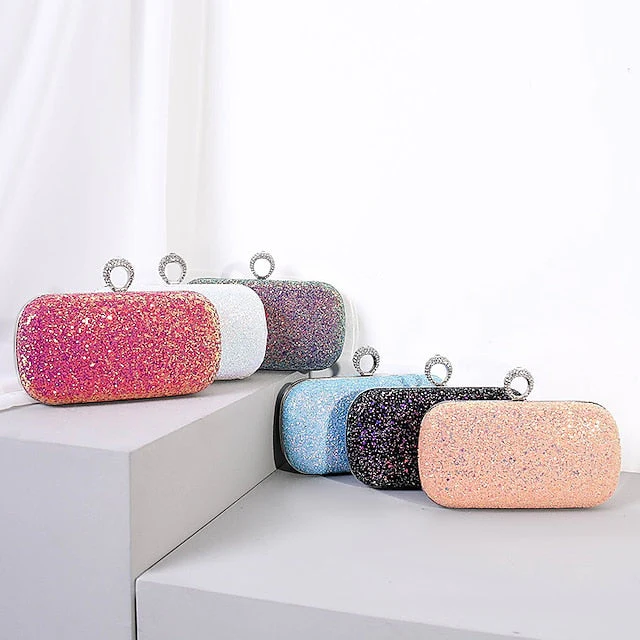 Wristlet Leather PU Bags Clutch Evening Bag - Image 5