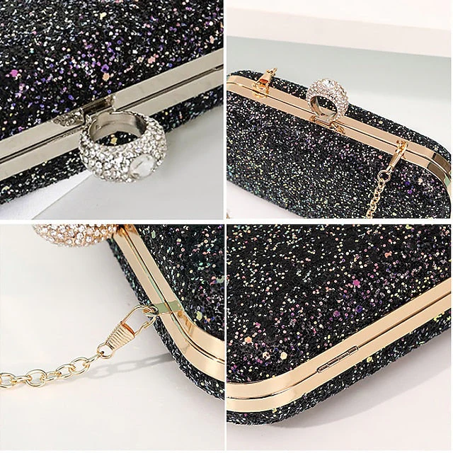 Wristlet Leather PU Bags Clutch Evening Bag - Image 9