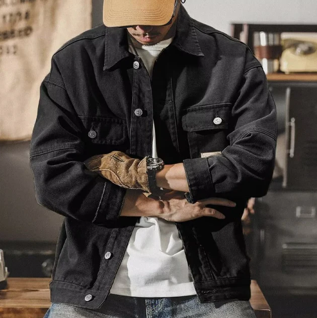 Y2k men's jeans jacket - Image 5