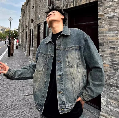 Y2k men's jeans jacket - Image 9